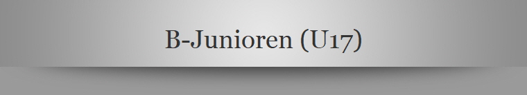 B-Junioren (U17)